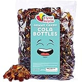 Gummy Candy – Gummy Cola Bottle – Cola Gummies – Mini Size – Brown Candy - Bulk Candy – 5 Pounds