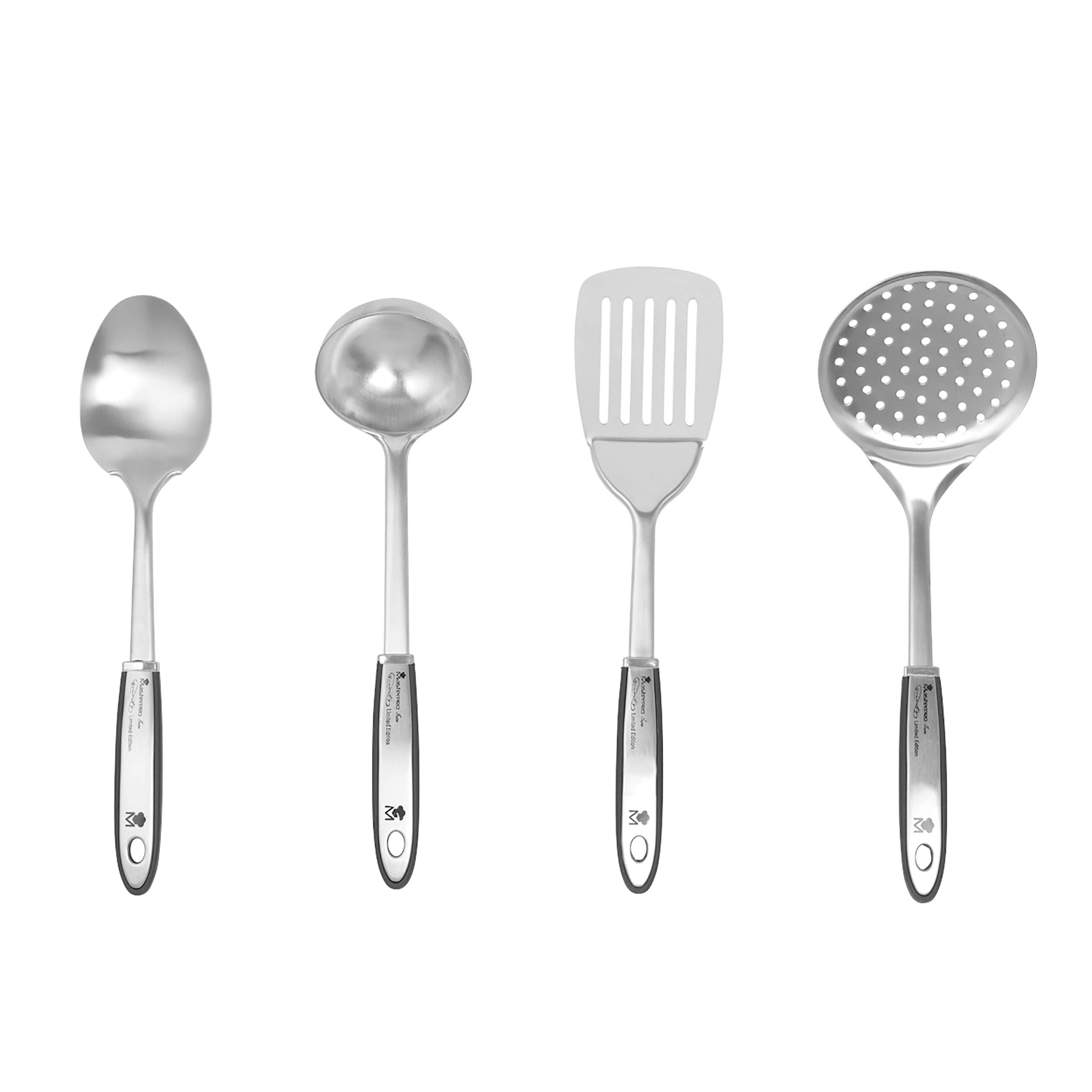 MasterPro Gravity Kitchen Tools Set, Stainless Steel, Silver, 30 x 30 x 30 cm, BGMP-4800