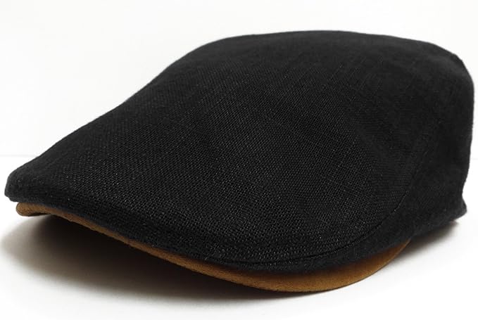 Amazon Co Jp リネンハンチング アウトドア 登山 ゴルフ メンズ レディース コットン素材 帽子 父の日 敬老の日 スタンダード ブラック 服 ファッション小物