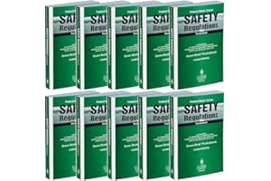 Federal Motor Carrier Safety Regulations Pocketbook 10 Pack, Softbound, English, 5" x 7", Easy Access to FMCS Regulations, J. J. Keller & Associates, Inc.