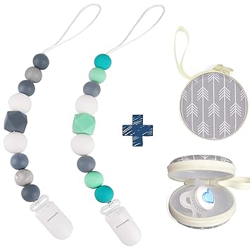 silicone teething pacifier