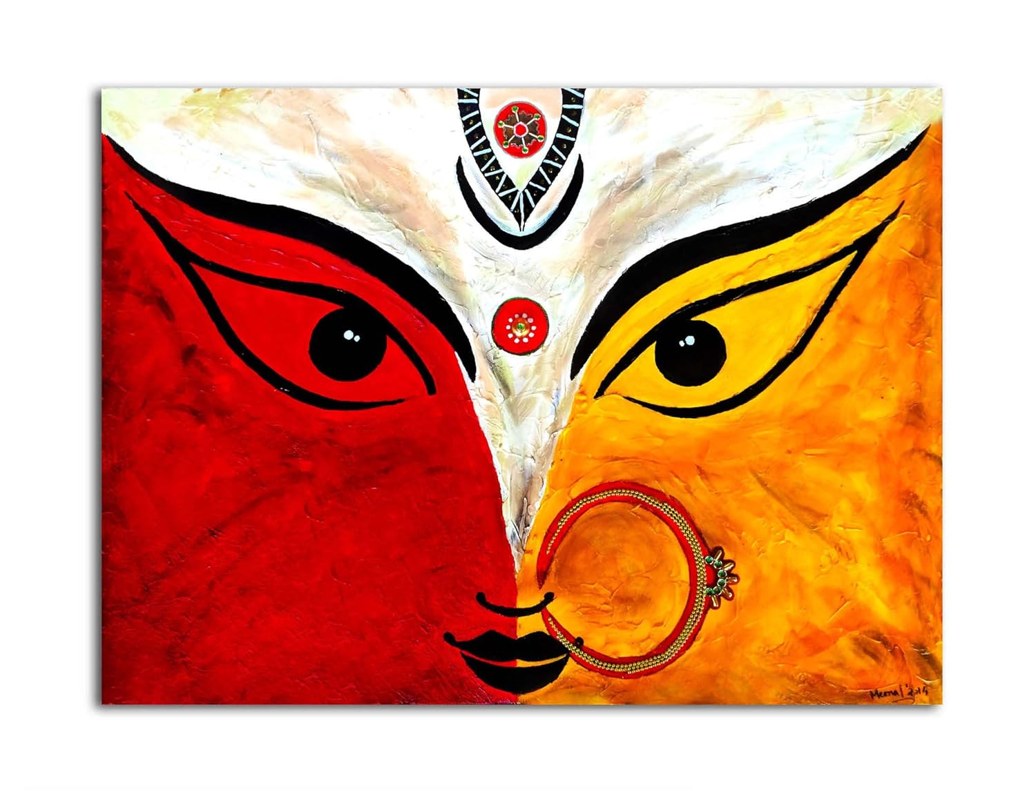 Featured image of post Art Maa Kali Abstract Painting