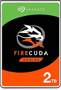 Seagate (ST2000LX001) FireCuda 2TB Solid State Hybrid Drive Performance SSHD – 2.5 Inch SATA 6Gb/s Flash Accelerated for Gaming PC Laptop