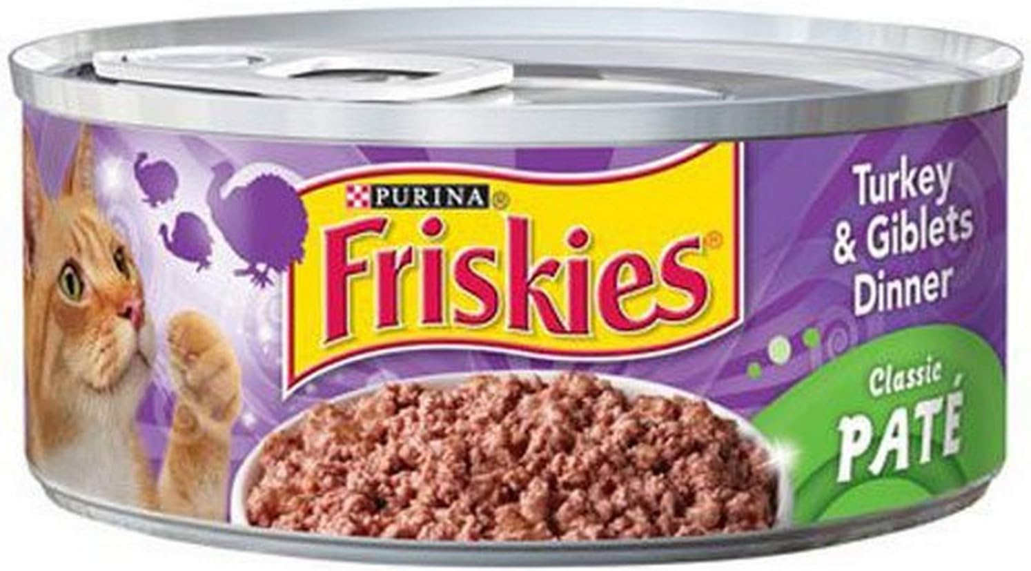 Friskies, Turkey & Giblets Dinner, 5.5 Oz