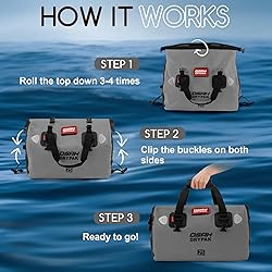 Waterproof Duffel Bag - Motorcycle Dry Bag Tail Bag