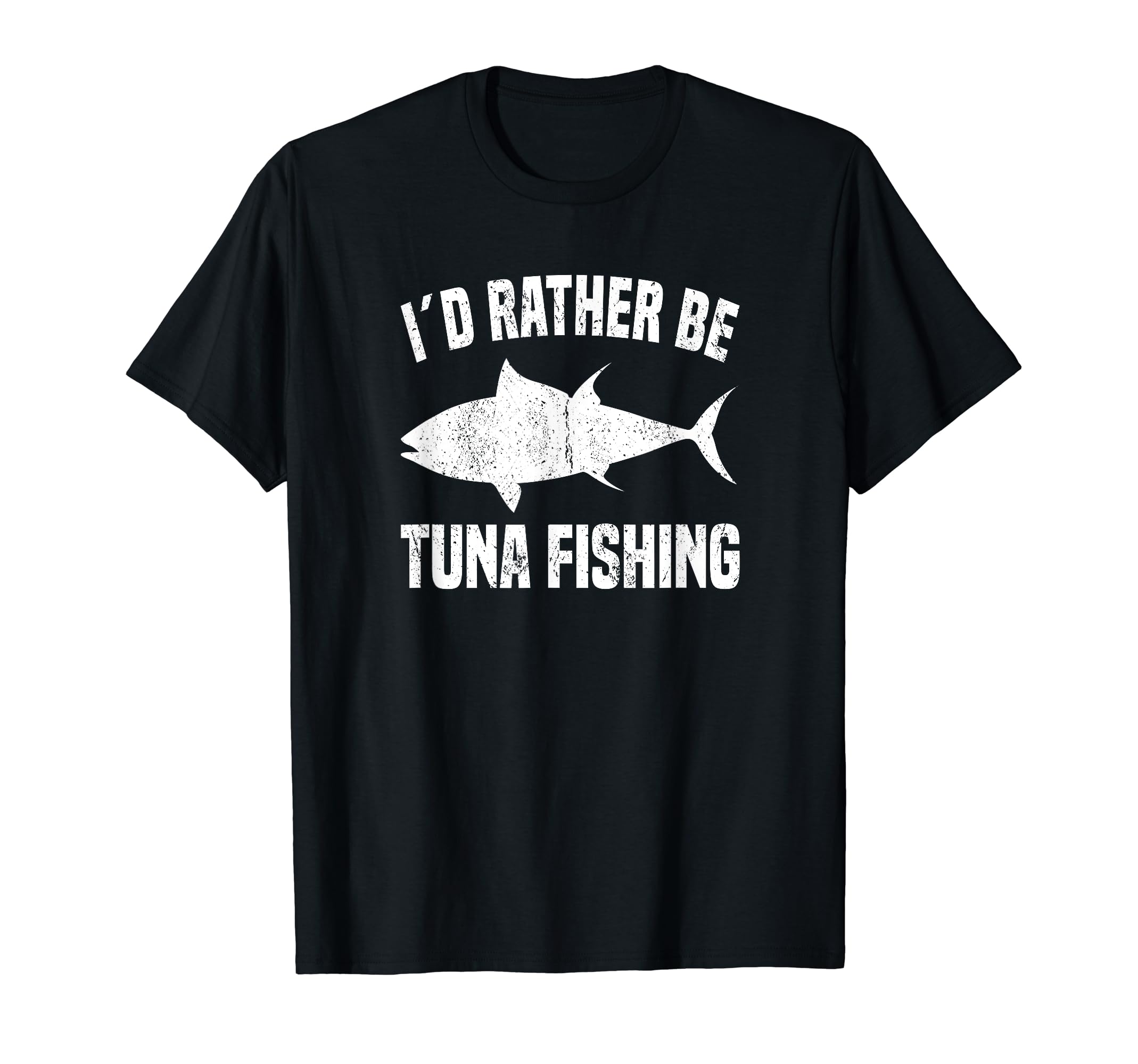 Tuna Fishing Bluefin Lures Rod Boat Overnight Fish T-Shirt