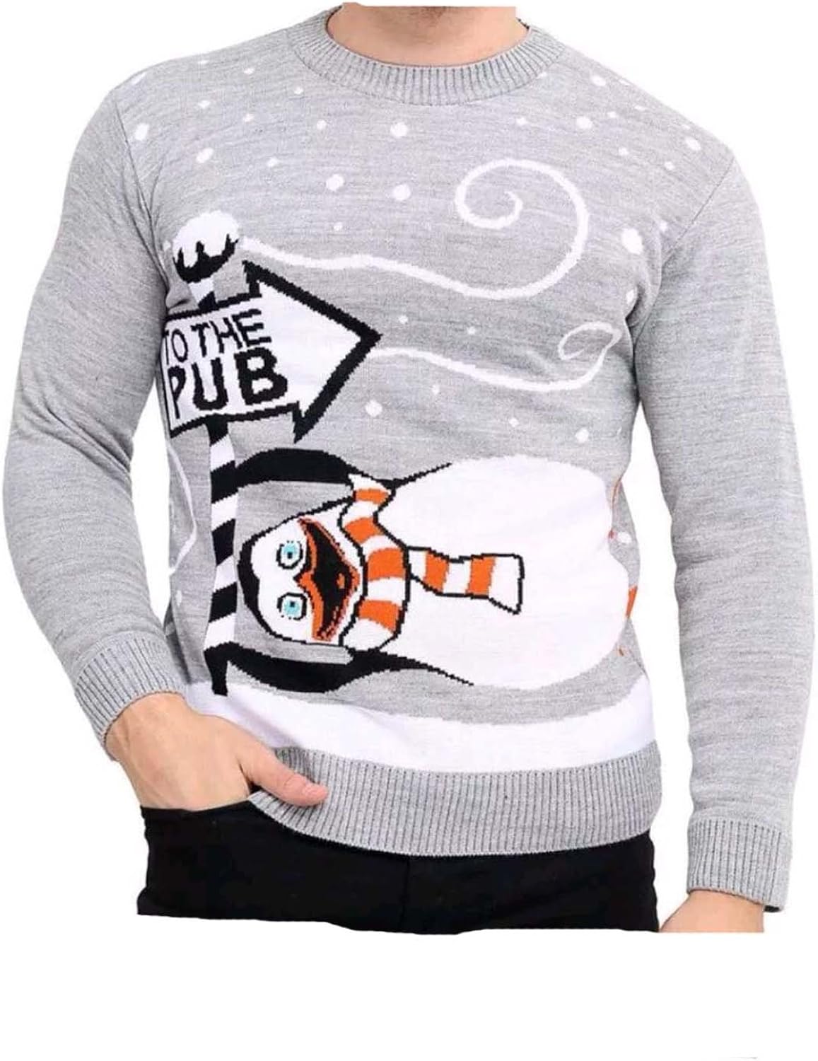 knitted christmas jumper dress