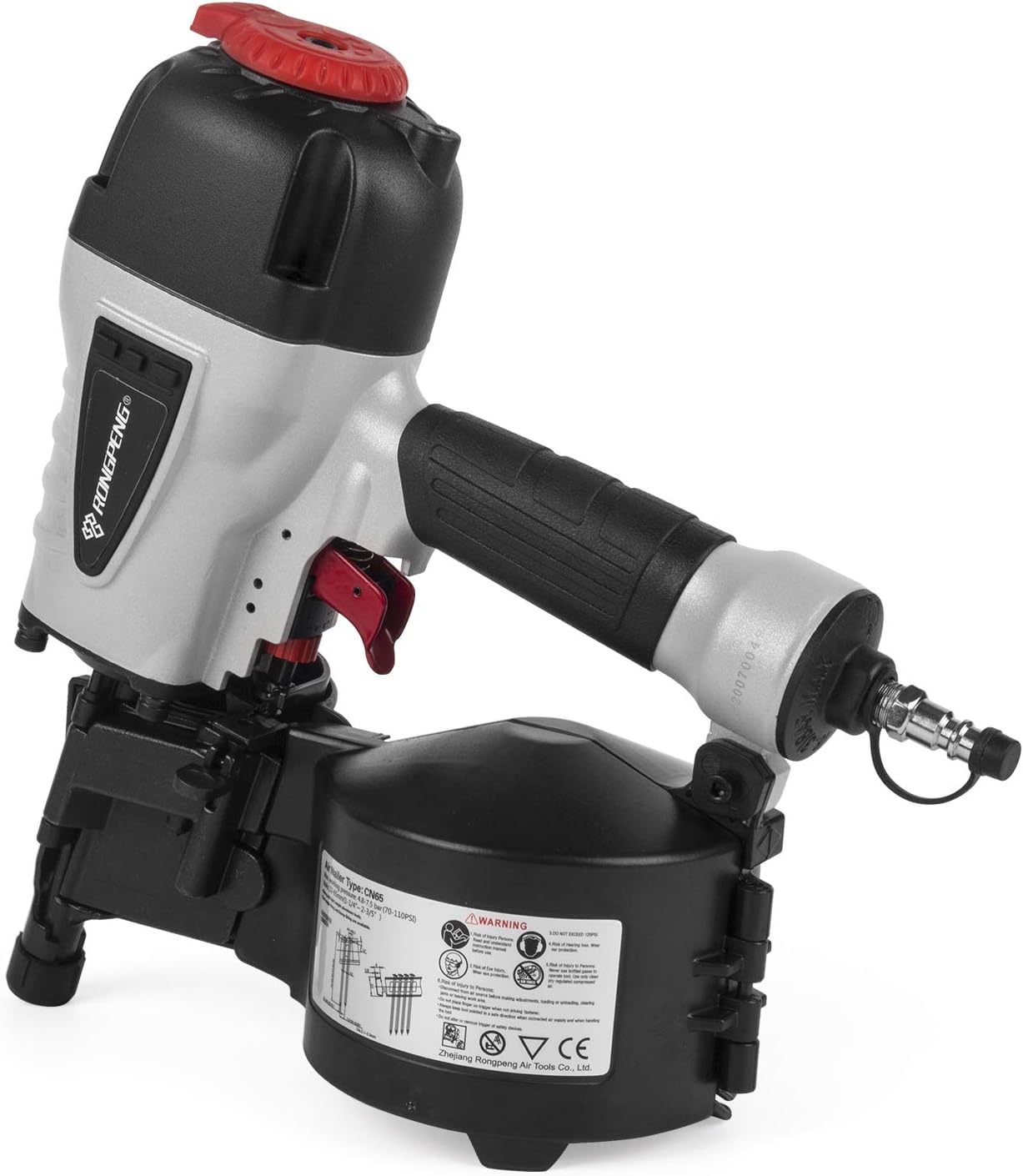 65mm Coil Air Nail Gun siding Nailer BigaMart