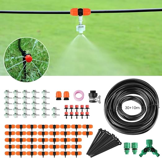 Fixkit 40M Sistema de Riego, Kit de Riego deJardín 120PCS ...