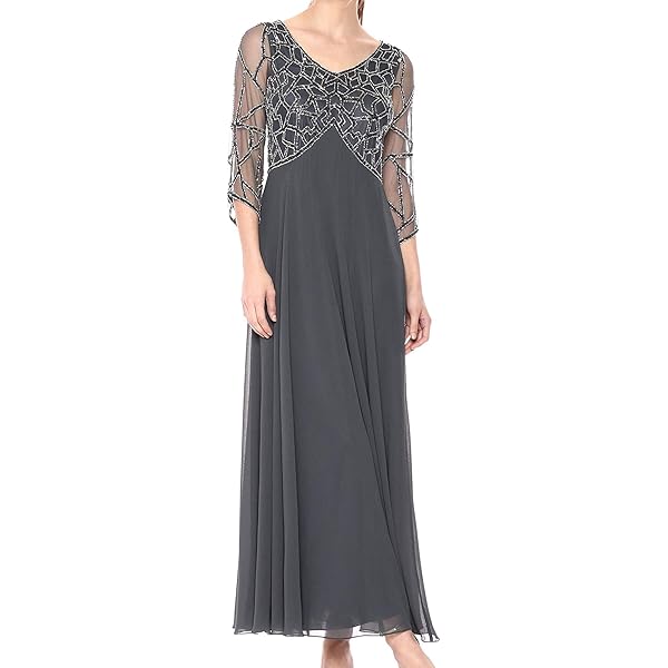 Amazon.com: J Kara Women's Petite 3/4 Sleeve Geo Beaded Gown, Black/Gun/Silver, 12P : Clothing, Shoes & Jewelry Amazon.com: J Kara Women's Petite 3/4 Sleeve Geo Beaded Gown, Black/Gun/Silver, 12P : Clothing, Shoes & Jewelry