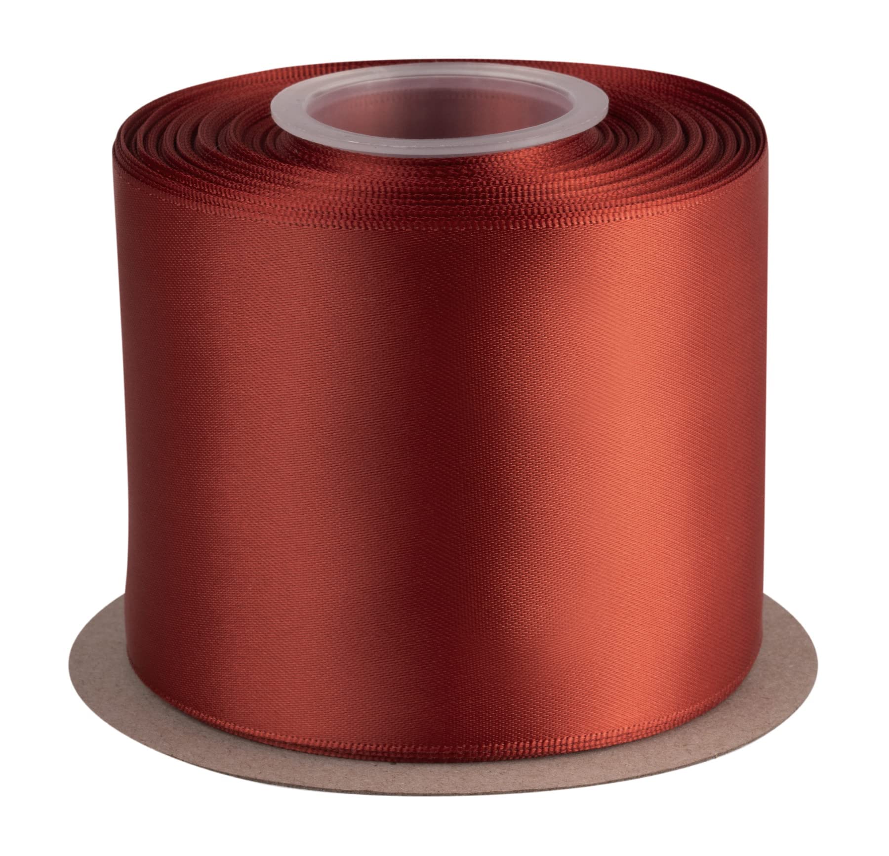 AVANAVA 75mm Wide Ribbon Double Face Satin Ribbon - 22 Meters (780-Cinnamon Stick)