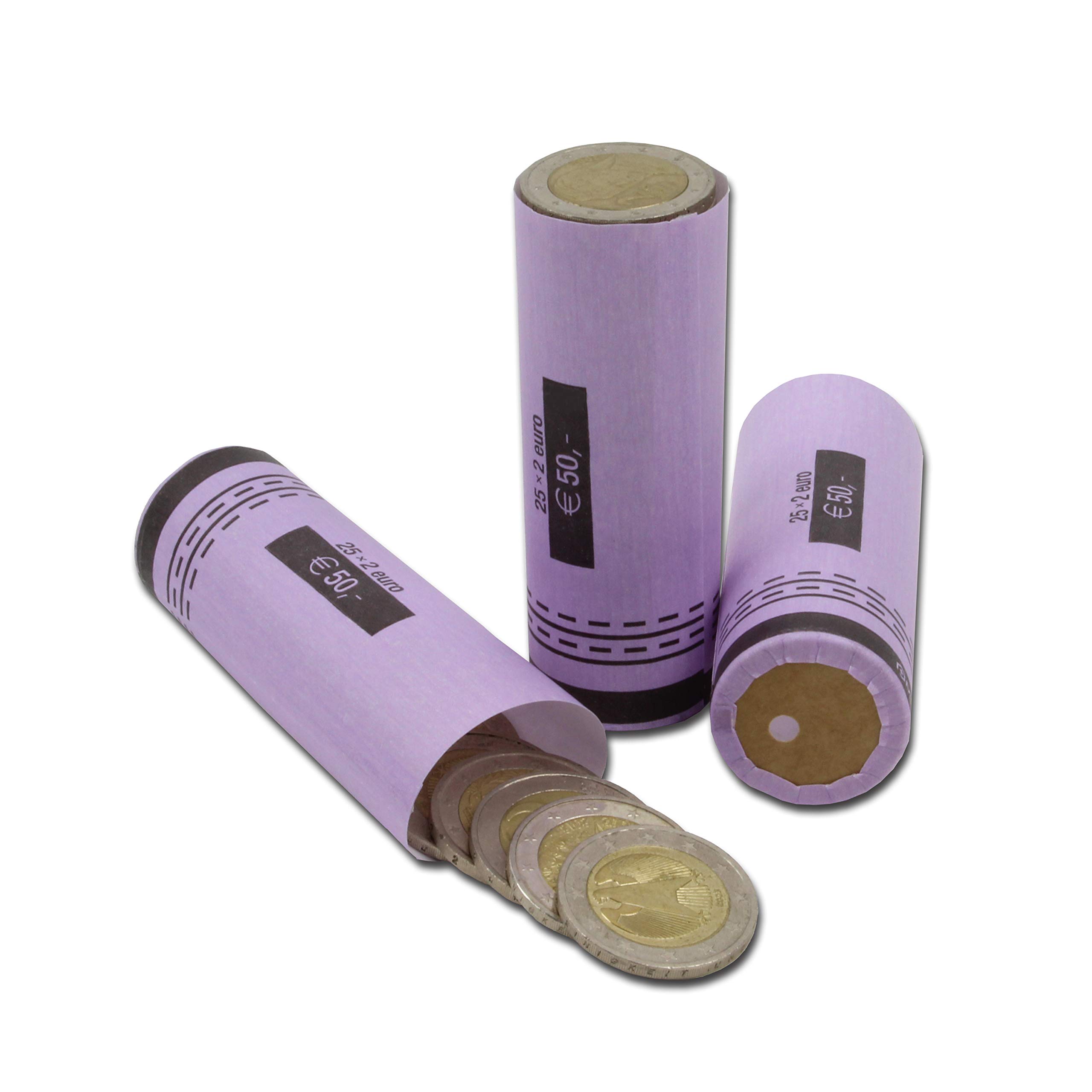Effektivo 10110 Paper Coin Sleeves Purple — image 1