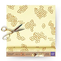 Bee's Wrap Beeswax Wraps for Food - Honeycomb Cut