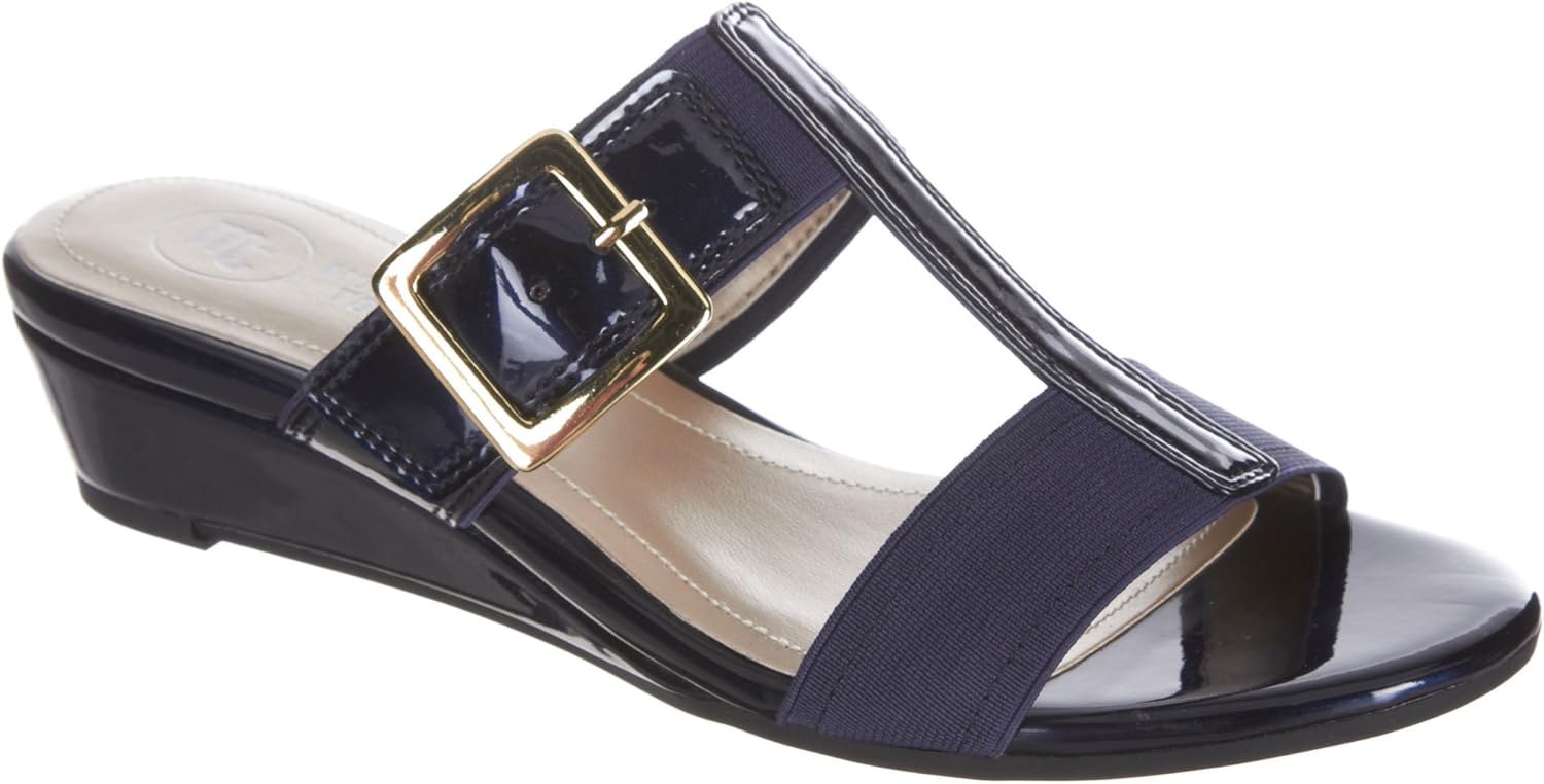 m&s navy sandals