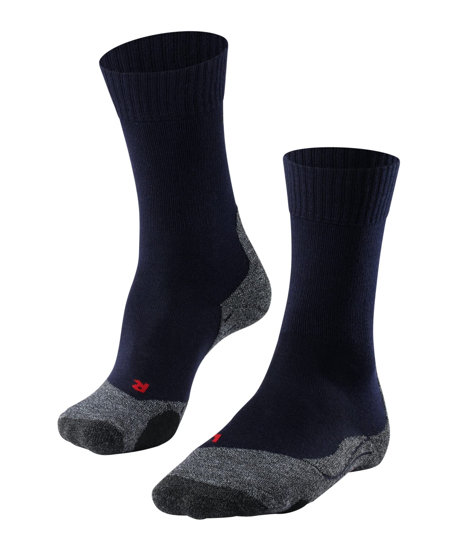 FALKE Women's TK2 Explore W So Wool Thick Anti-Blister 1 Pair Hiking Socks, Blue Marine 6120, 5.5-6.5