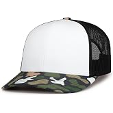 Pacific Headwear Unisex Adult Pacific Headwear Duck Camo Trucker Snapback Cap