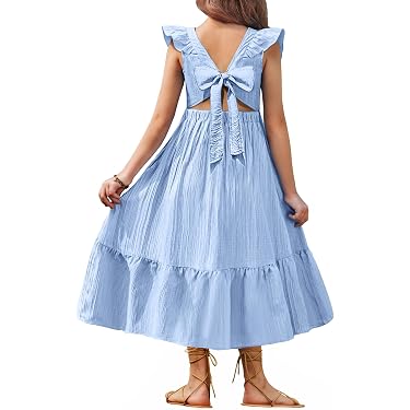 amazon junior casual dresses Amazon Best Sellers: Best Girls' Casual Dresses