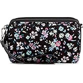 Vera Bradley Women's Cotton All in One Crossbody Purse With RFID Protection