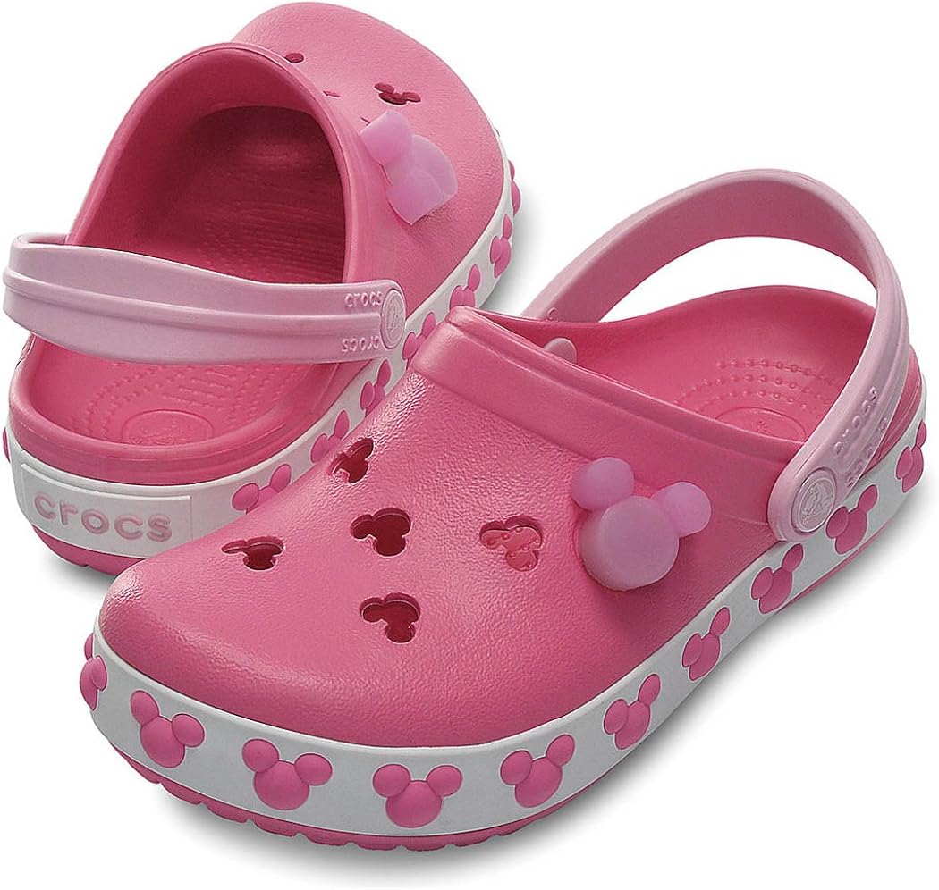 pink crocs amazon