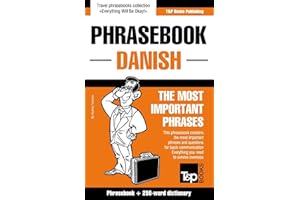 English-Danish phrasebook and 250-word mini dictionary