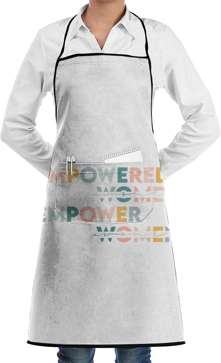 Waterproof Aprons for Women Men with Pockets Empowered Women Empower