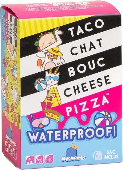 Blue Orange Taco Cat Goat Cheese Pizza Waterproof Card Game 2-8 Players