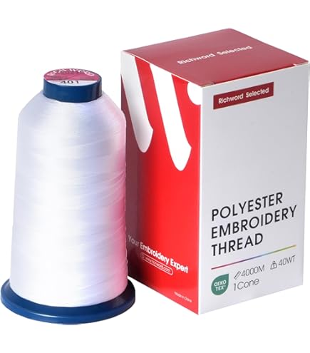 THEREDTHREAD wh×bk Amazon.com: New brothread - Single Huge Spool 5000M Each Polyester