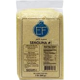Eastern Feast - Semolina #1, 2 Lb (908g), 100% Durum Wheat, Fine, Vacuum Packed