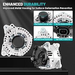 Farrme 11254 Car Alternators 140Amp Fit for