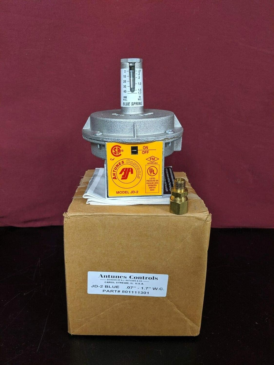 Model JD2 Air Pressure Switch Amazon.co.uk