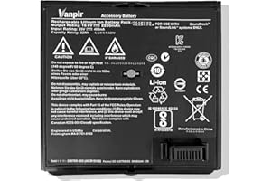 VANPIR 300769-003 32Wh Black Battery Replacement for Bose Sounddock Portable Digital Music System SoundLink Air Series 300769-002 300769-004 300769-001 300770-001 4ICR19/66 16.8V 2200mAh