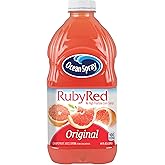 Ocean Spray® Ruby Red Grapefruit Juice Drink, 64 Fl Oz Bottle (Pack of 8)