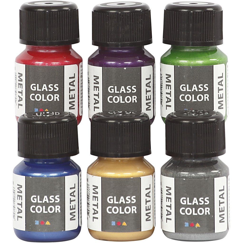 Glass Color Metal, 6x35ml