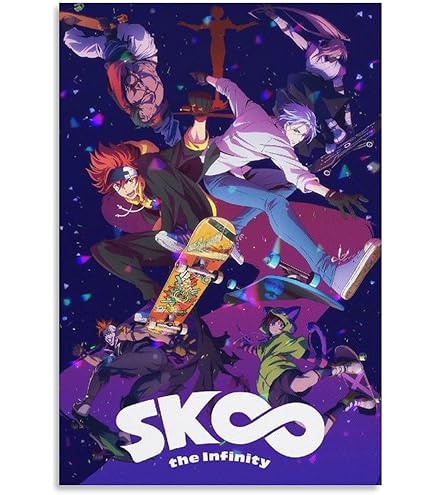 Amazon.com: Sk8 The Infinity Poster,Canvas Wall Art For