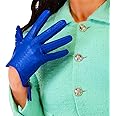 DooWay Women's Short Real Leather Driving Gloves Touchscreen Imported Goatskin Leather Tassel Zipper Winter Warm Gloves