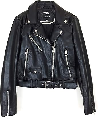 Veste en cuir synthetique zara Outlet