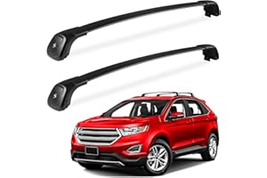 FengYu Heavy Duty 260lb Lockable Roof Rack Cross Bars Fit for Ford Edge 2015-2024 with Anti-Theft Metal Lock, Aluminum Crossbar Cargo Bars Canoe Bike Kayak Car Snowboard Rooftop Carrier Luggage