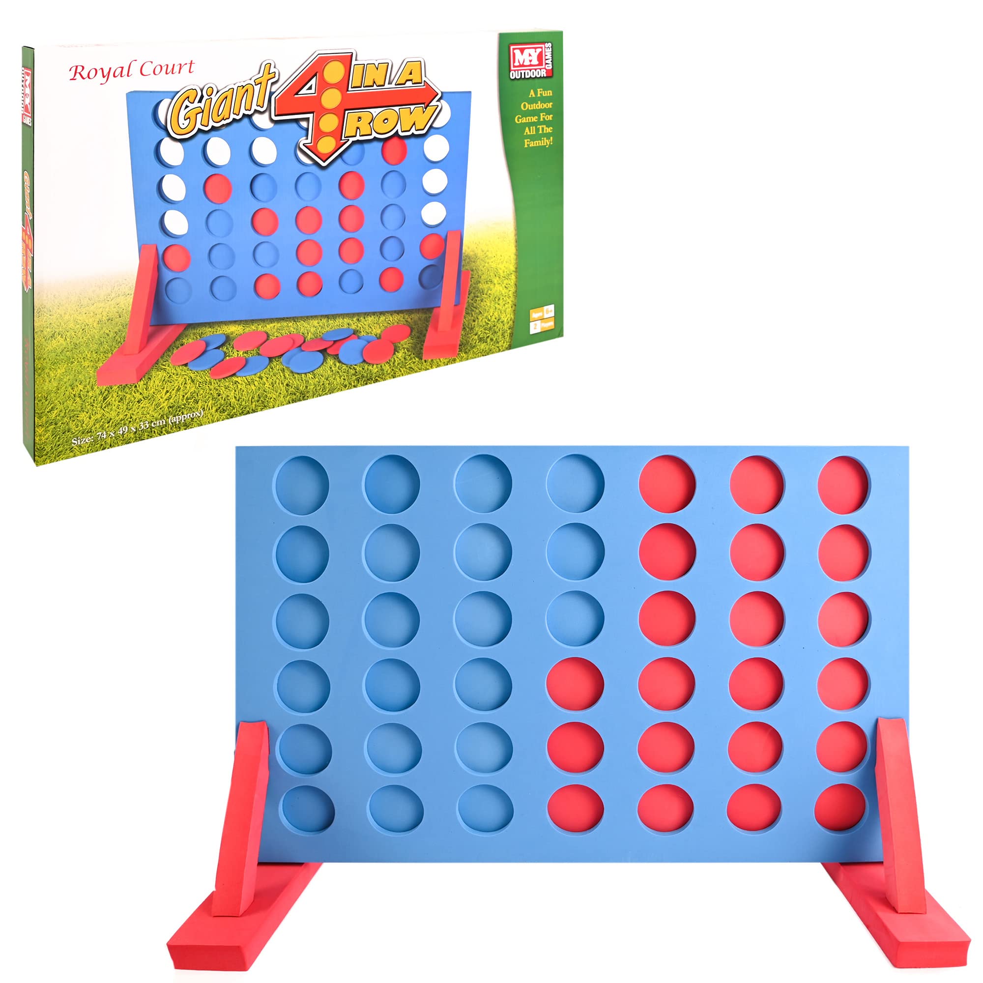 Giant Eva 4 In A Row Game In Colour Box