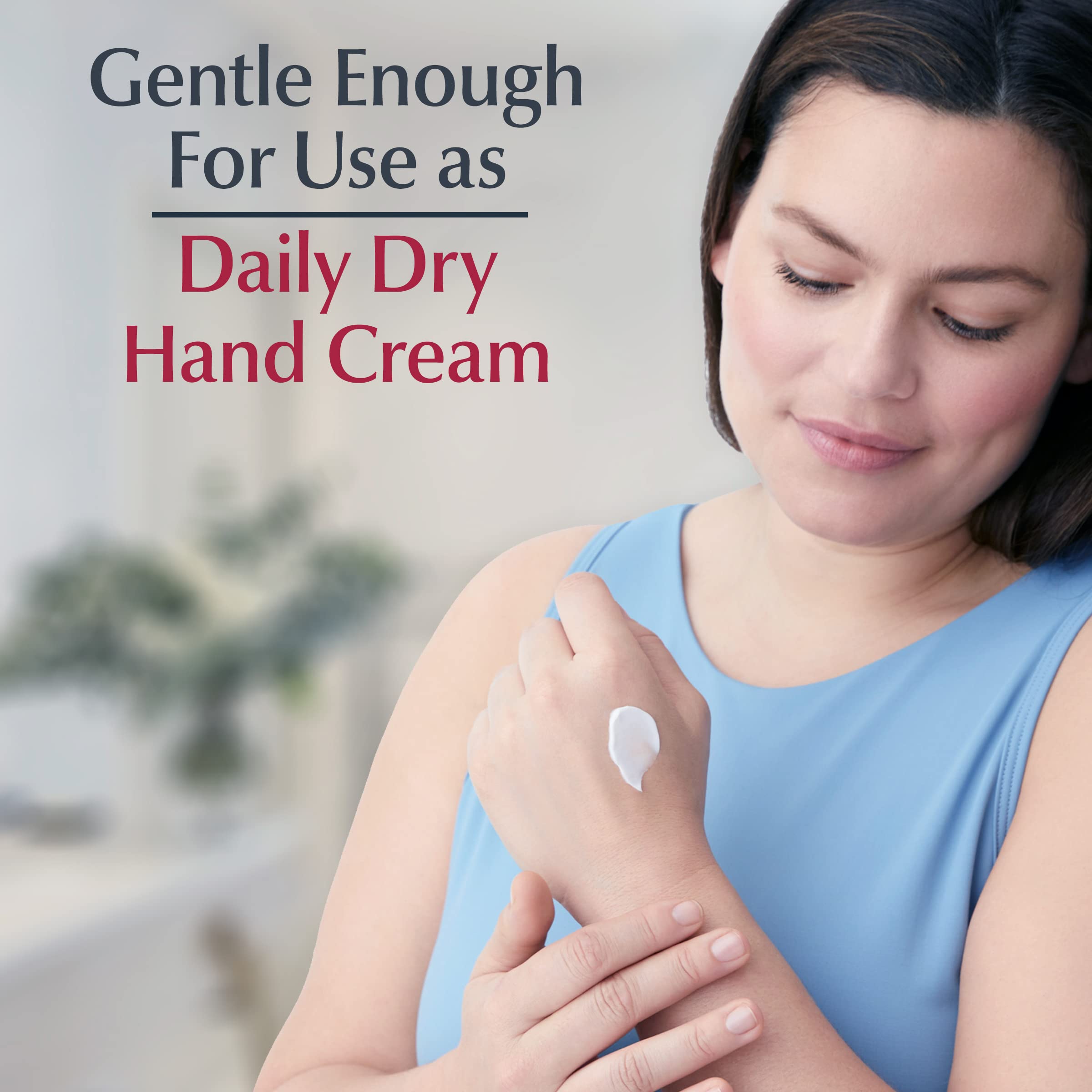 Eucerin Advanced Repair Hand Cream, Immediately Soothes and Repairs Very Dry Skin, Fragrance Free, Non Greasy, Fast Absorbing, Travel Size Hand Lotion, 2.7 Oz Tube, Pack of 3