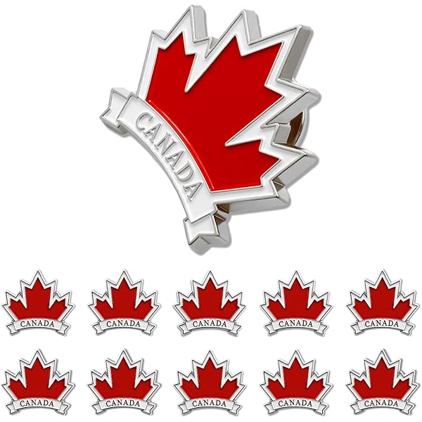 Lot De 5/10/20/30/50 épinglettes En Forme De Feuille D'érable Du Canada, En Métal, Souvenir Patriotique Pour Vêtements, Chapeaux, Sacs, Cadeaux De Voyage Pour Lui/elle, Décoration De Jour De