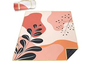 Wruzbxcn Picnic Blankets Waterproof Sandproof Picnic Beach Blanket Foldable Portable Travel Large Classic Boho Camping Blanket for Outdoor Beaches,Parks,Hiking-Abstract Boho 80" X 60"