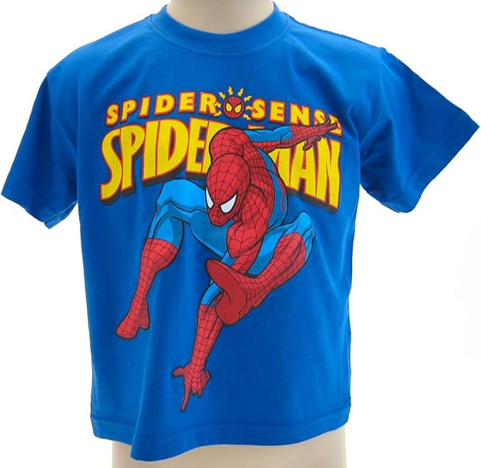 maglietta spiderman uomo