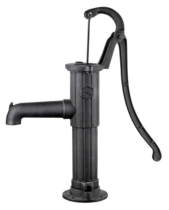 Cornat Rundflansch für Handschwengelpumpe PZB12002 / Garten Bewässerung / PZB12002