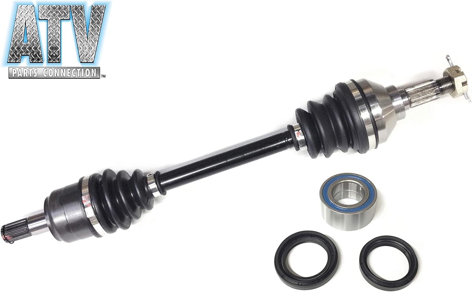 ATVPC Front Right CV Axle & Wheel Bearing Kit for Kawasaki Brute Force 650i & Brute