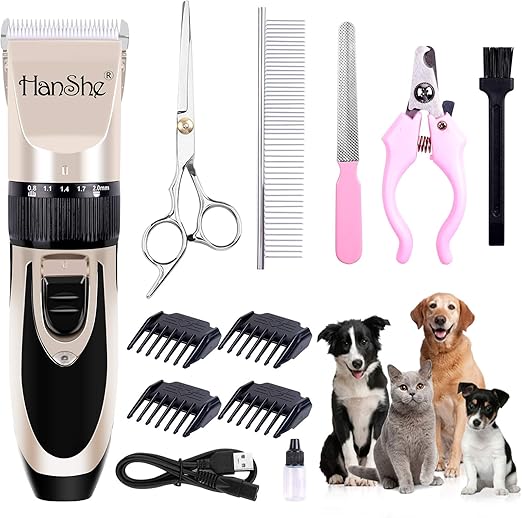 cordless pet trimmer