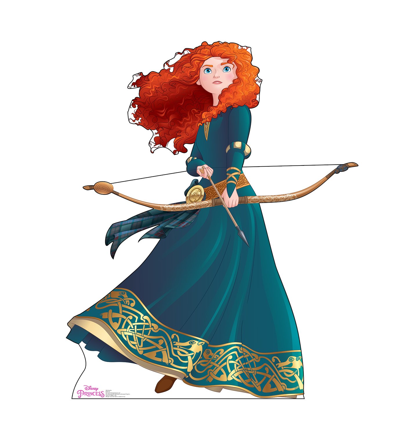 Advanced Graphics Merida Life Size Cardboard Cutout Standup Disney