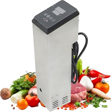Fornello Sous Vide Zyle ZY100SVC 800W – Acciaio Inox Con Display LED, Capacità 8L - Foto 4