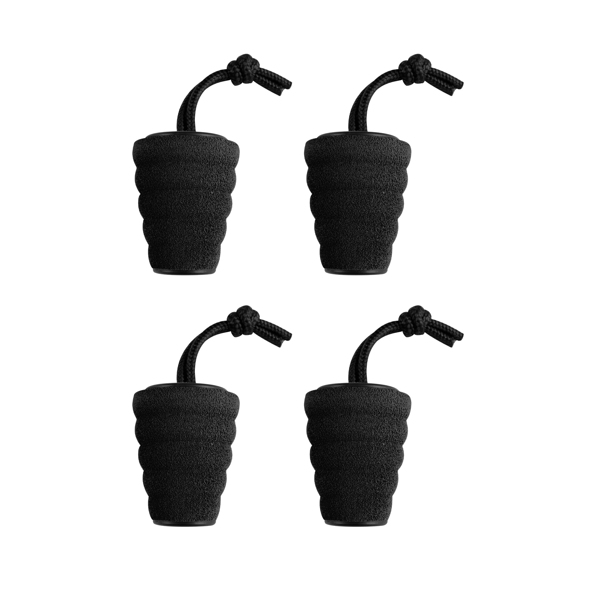 ILOKNZI 4 Pieces Black Kayak Scupper Plug, Kayak Scupper Plugs Bung Kit suit for Kayak Canoe Drain Holes Stopper Bung,kayak accessories scupper plugs for kayak