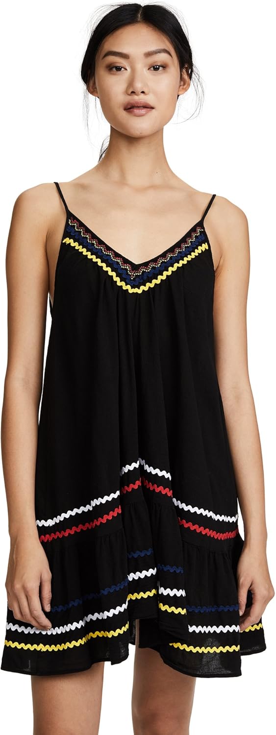 9seed st tropez ruffle mini dress