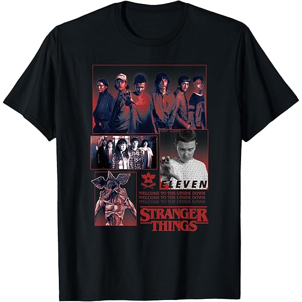 Amazon.com: Stranger Things 2 Eleven Bitchin' Panels T-Shirt